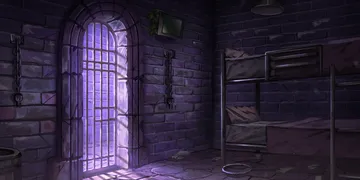 牢房 - 魔女岛监狱场景