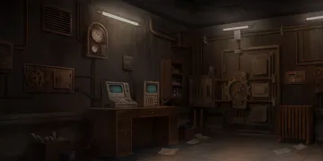 控制室 - 魔女岛监狱场景