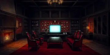 接客室 - 魔女岛监狱场景