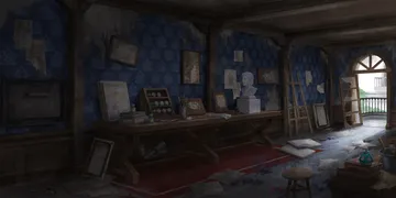 诺亚的画室 - 魔女岛监狱场景
